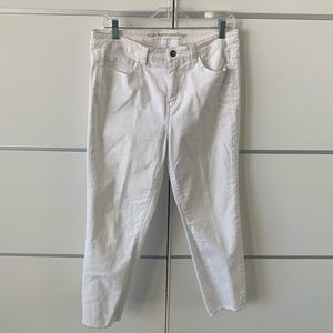 Soft Surroundings White Jeans